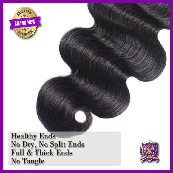 12A Brazilian Body Wave Hair Extensions 4 Bundles 400g Human Hair